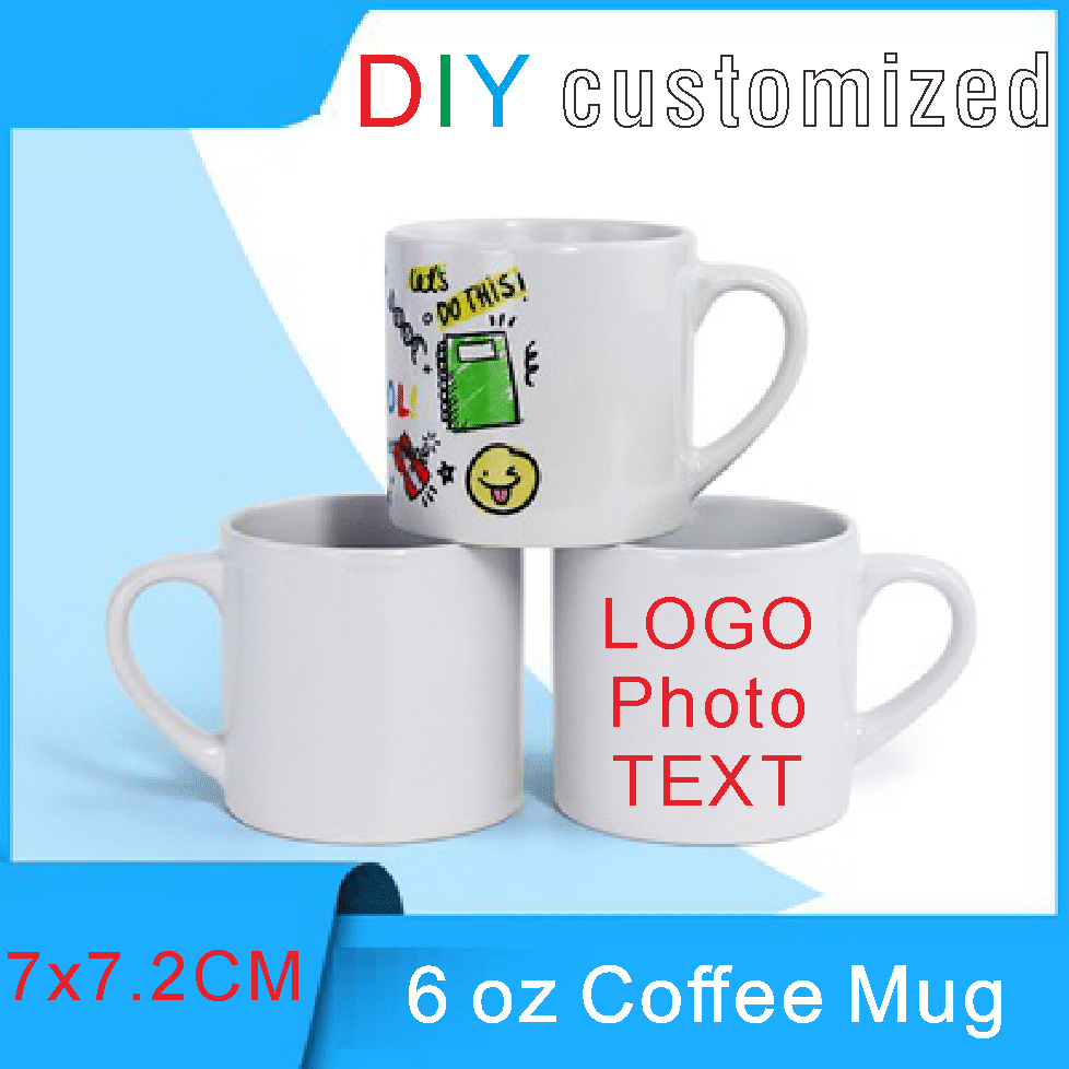 Taza de café pequeña de 175 ml - Sublimation Mug White reseña y precio