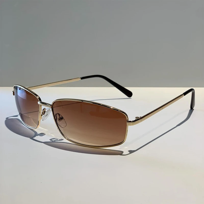 Gafas de sol de estilo Y2K par - Metal Photo Panel reseña y precio